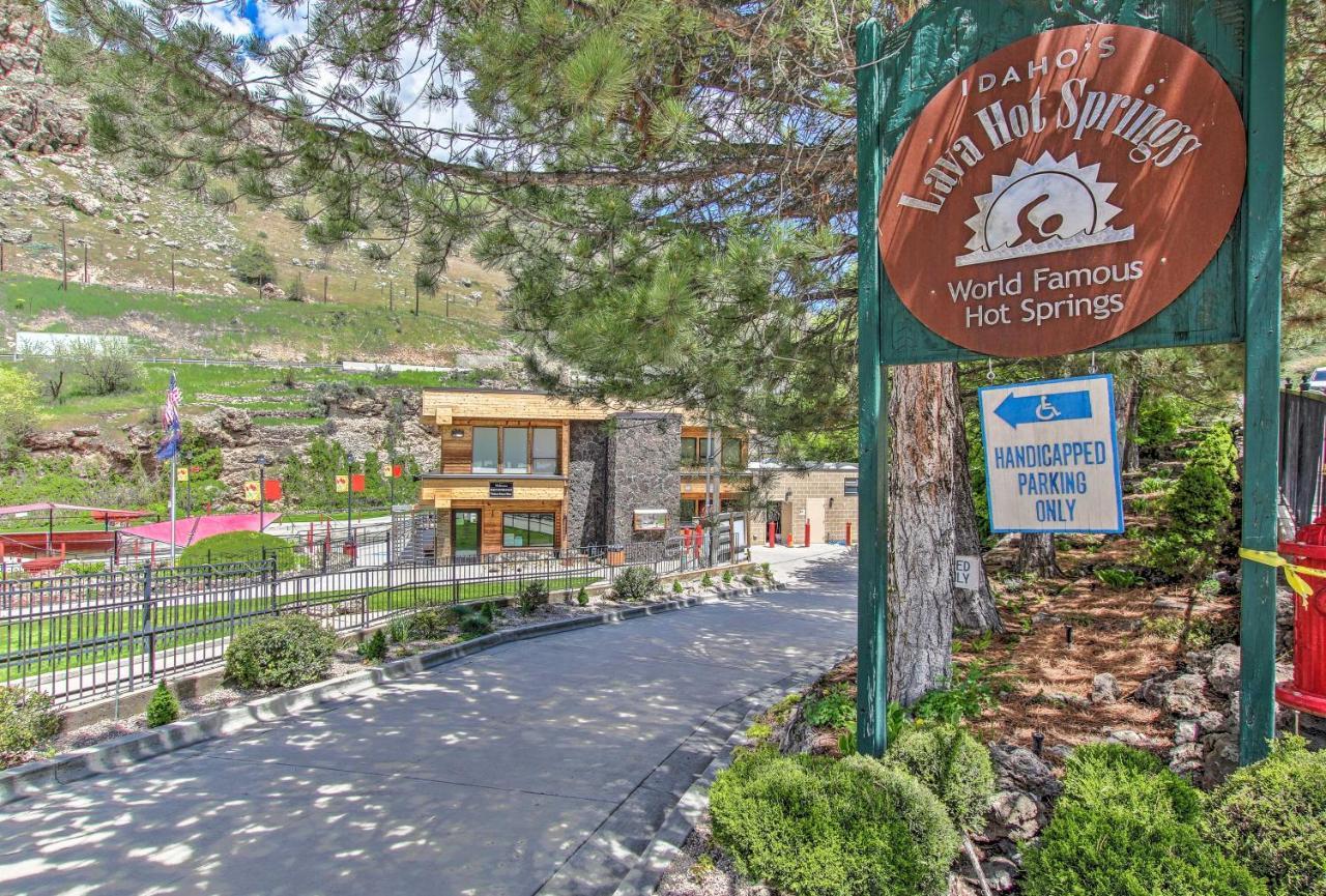Lovely Lava Hot Springs Studio, Walk To Pools Exterior photo